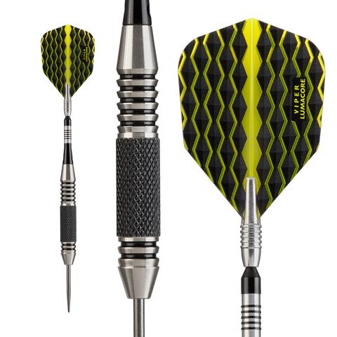Viper The Freak Steel Tip Darts Knurled and Grooved Barrel 22 gとCasemaster Deluxe Pink Nylon Dart Case Viper The Freak 22 Gram Steel Tip Dart Set \u2013 Chesapeake Billiards