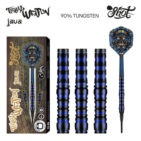 Shot Tribal Weapon Java Soft Tip Darts