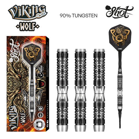 Shot Viking Wolf Soft Tip Darts 20gm