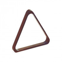 8 Ball 2 1/4-IN Wood Triangle, Antique Walnut