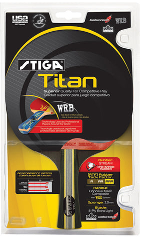 Stiga Titan Tournament Ping Pong Paddle Racket