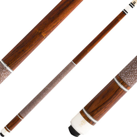 McDermott Cues G Series Cocobolo, Ivory & Silver Rings G223