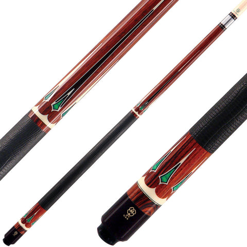 McDermott Cues G Series Cocobolo With 6 Malachite Points G706