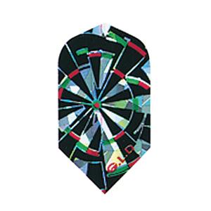 V-Lux Glitter Flights Slim Expl Dartboard