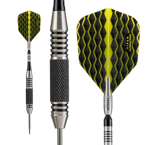 Viper The Freak Steel Tip Darts Knurled and Grooved Barrel 22 Grams